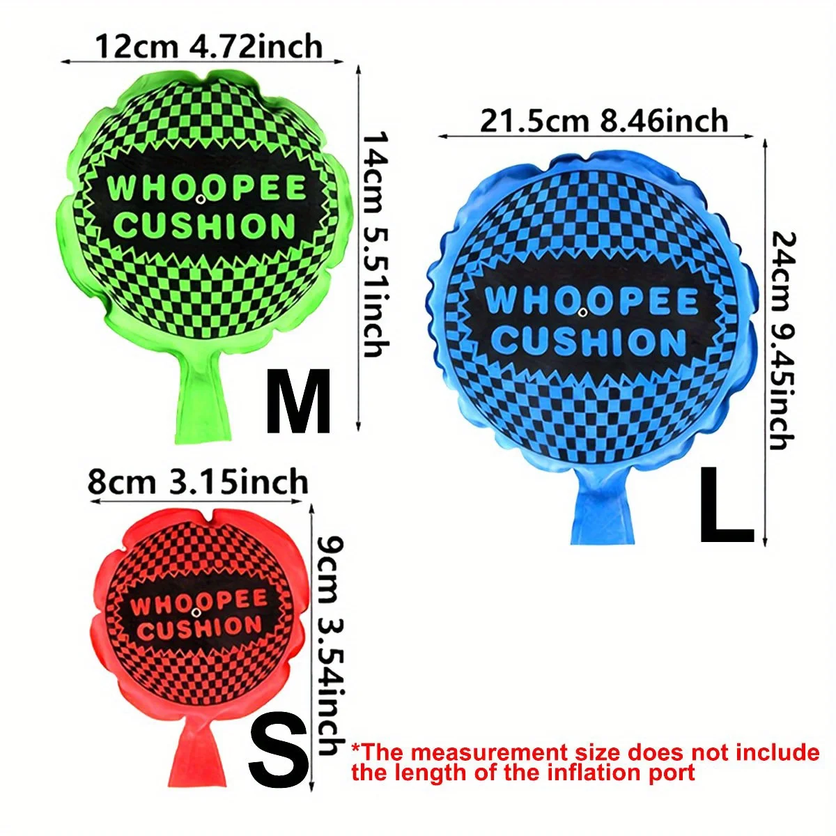 3pcs 3size Trickery Fart Cushion For Create Party Atmosphere Funny Practical Joke Prank Prop Whoopee Pad Pillow April ZSY