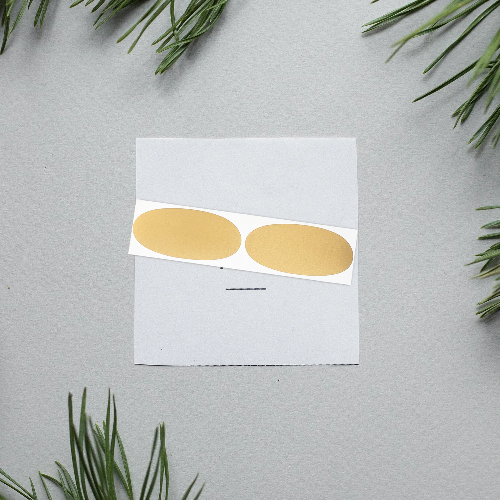 

50 Pcs Off Stickers 36x82mm Golden Oval DIY Coating Labels Cards Scratch Off Cards Prizes Games Gifts Prize Tickets Folder Tag