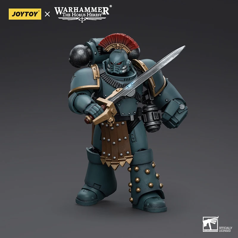 [متوفر] JOYTOY Warhammer 30k 1/18 شخصيات الحركة أبناء حورس MKVI فرقة تكتيكية Legion Praetor ألعاب مجسمة عسكرية أنيمي