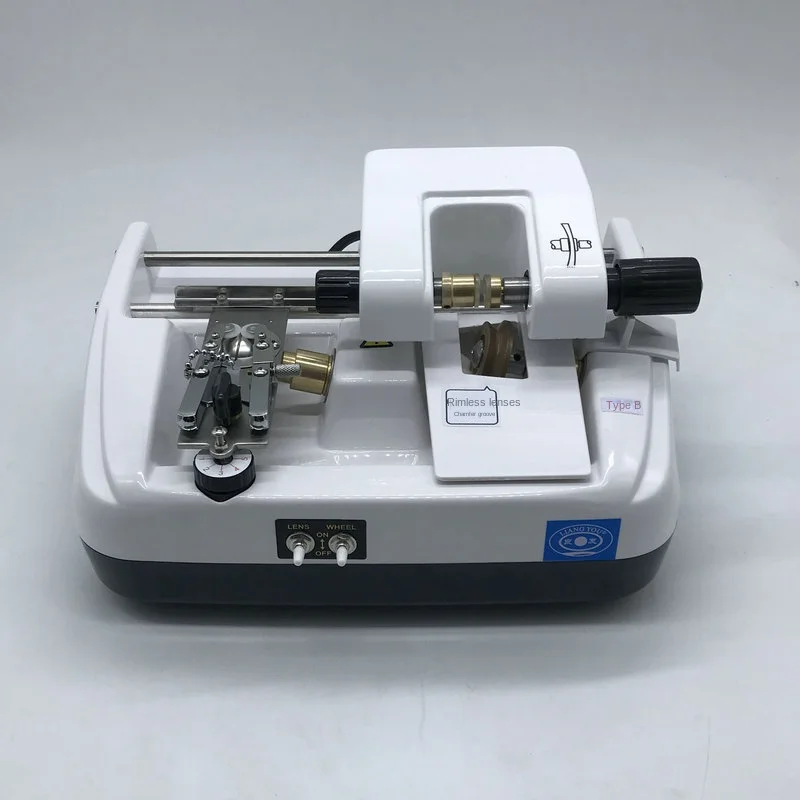 Optical Lab Equipment Lens Groover LY-12B Half Frame Groover Machine Optician Lens Groover Lens Glasses Slotting Groover Beveler