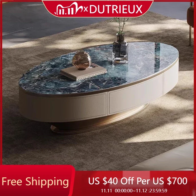 

Luxury Italian Side Table Minimalist Space Saving Minimalist Antique Coffee Table Storage Computer Couchtisch Salon Furniture