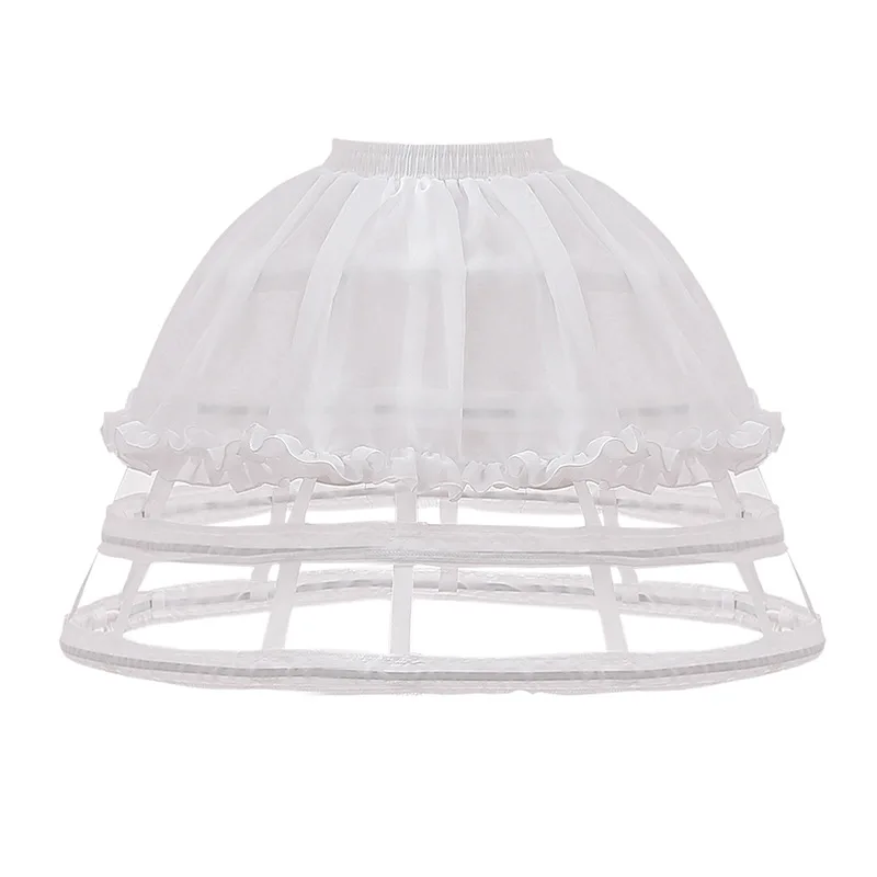 Lolita Fishbone Card Deur Crinoline Cosplay Kruis Wind Hollow Lolita Dagelijks Vogelkooi Geweld Ondersteuning