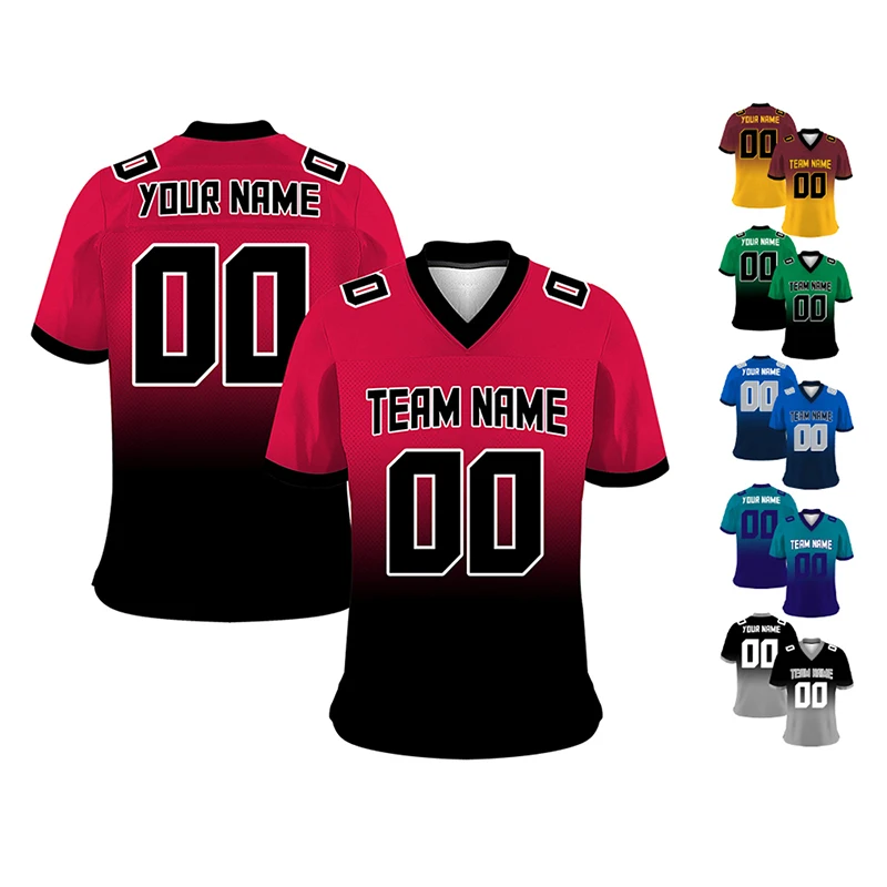 Gaa Rugby Jersey 2022 2023 American Football Jerseys Custom Urban Classic Sublimation Blanks Soccer Sports Men Mesh T Shirts