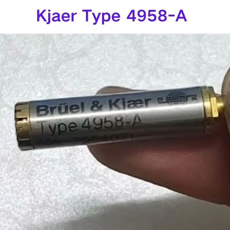 Second hand test OK  Kjaer Type 4958-A Precision Microphone