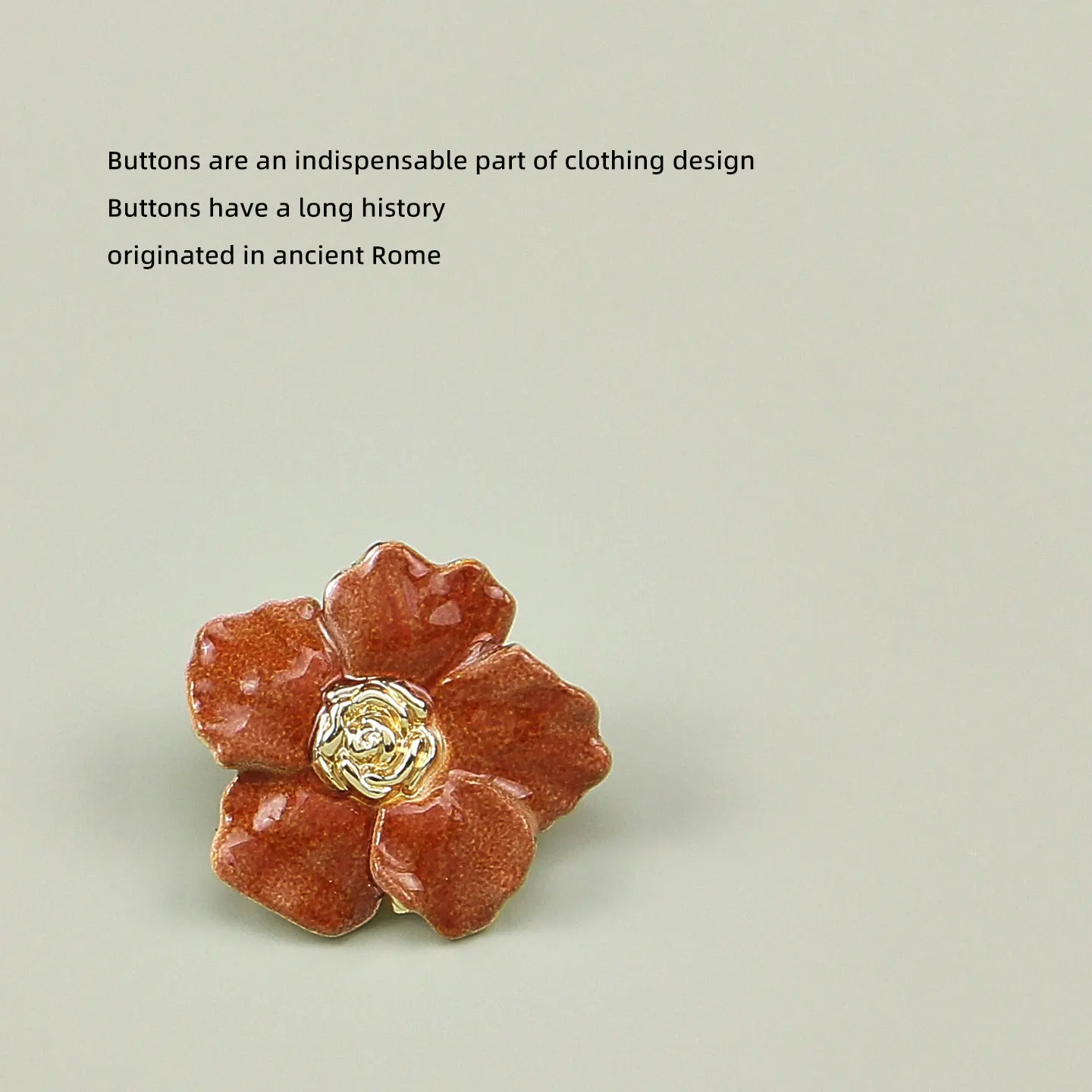 6 stücke Blume-förmigen Metall Knopf Für Kleidung Mode Frauen Manschette Kragen Hemd Mantel Nähen Zubehör Mini Nähen Knöpfe – Detail 6