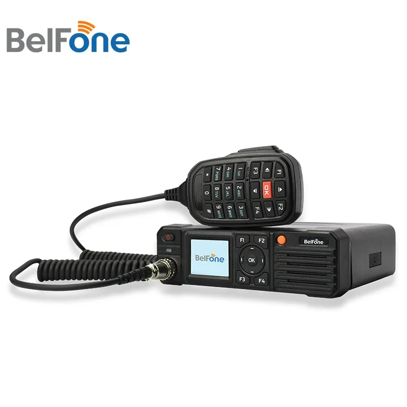 

BelFone 10/20/50km Long Distance 50w VHF/UHF Transceiver GMRS Two Way Car Mounted DMR Digital Mobile Radio Walkie Talkie