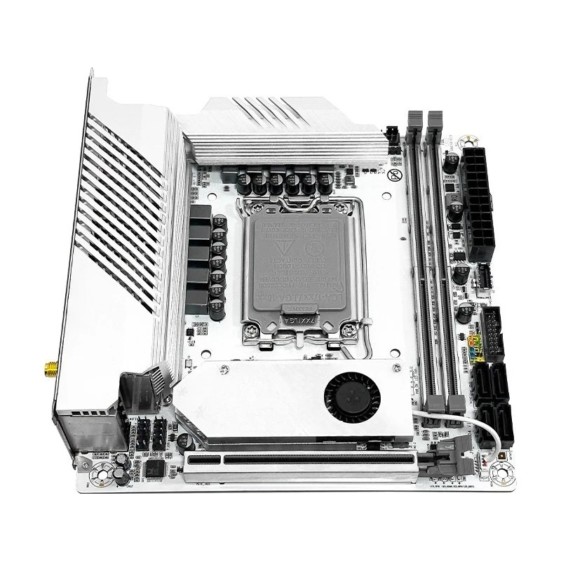 B760i Mini Main Board 2.5G Network Interface Card Computer 1700 Pins Support 12th Generation 13th Generation 14th Generation CPU