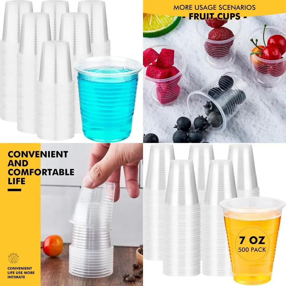 

Одноразовые прозрачные пластиковые стаканчики объемом 3 унции, чашки для холодных напитков, прозрачные стаканчики для свадеб, мероприятий на День Благодарения