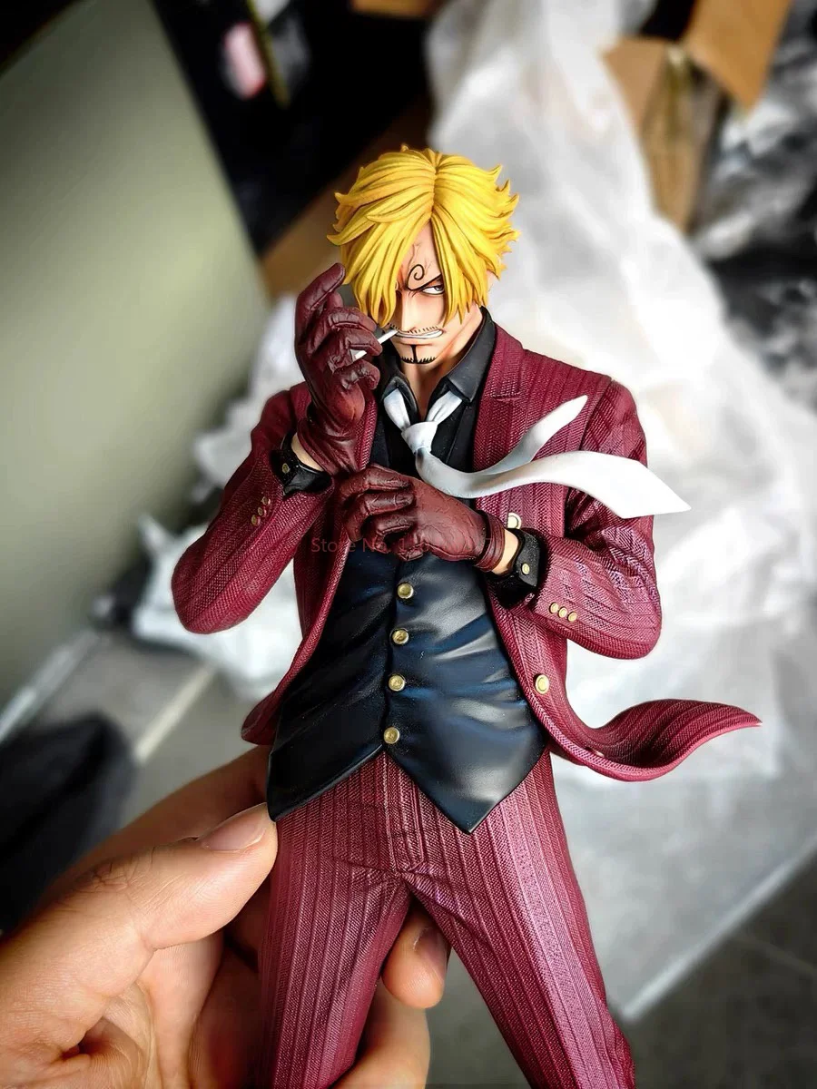 Figurine de Statue Gk en Stock Tianhui Th VPN, Furie Vive, Homme Trempé Blonde, Sanji, One Piece