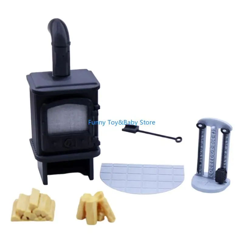 

Реалистичные камины Zakka, реалистичные ролевые игры, модель камина, игрушка для 1:12, кукольный дом, украшение для домашней