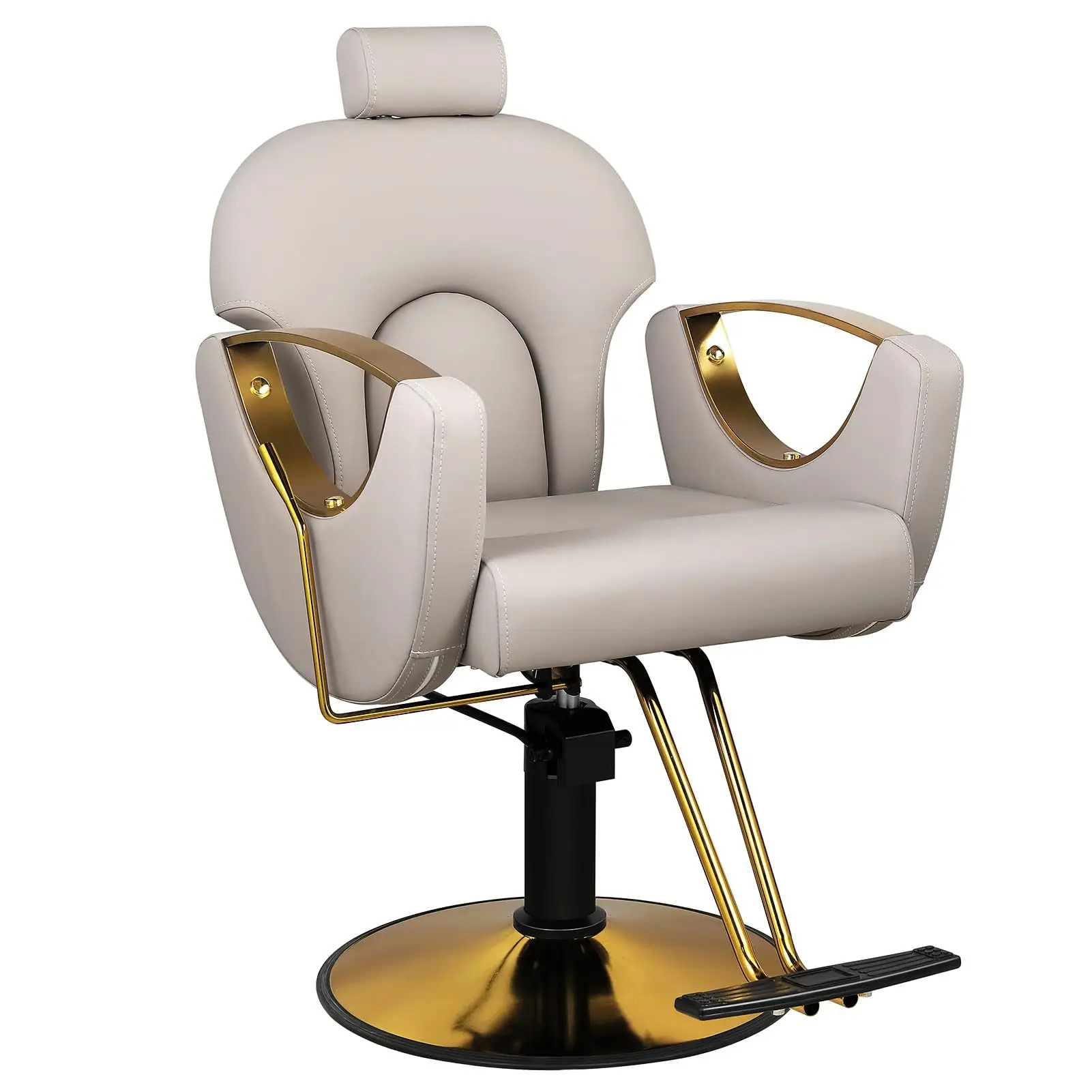 Barber Shop Can Put Down Chairs, Special Hair Salon, Perm and Dye Lift Seat, Fashionable Hair Stylist, Hair Cutting Stool