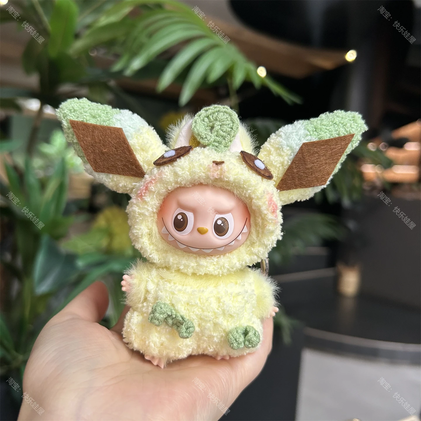 ملابس جديدة ل 10 سنتيمتر Labubu 4.0 ملابس دمى الفينيل لطيف أنيمي Eevee شخصية دمية فستان زي الملابس لدمى اكسسوارات #3