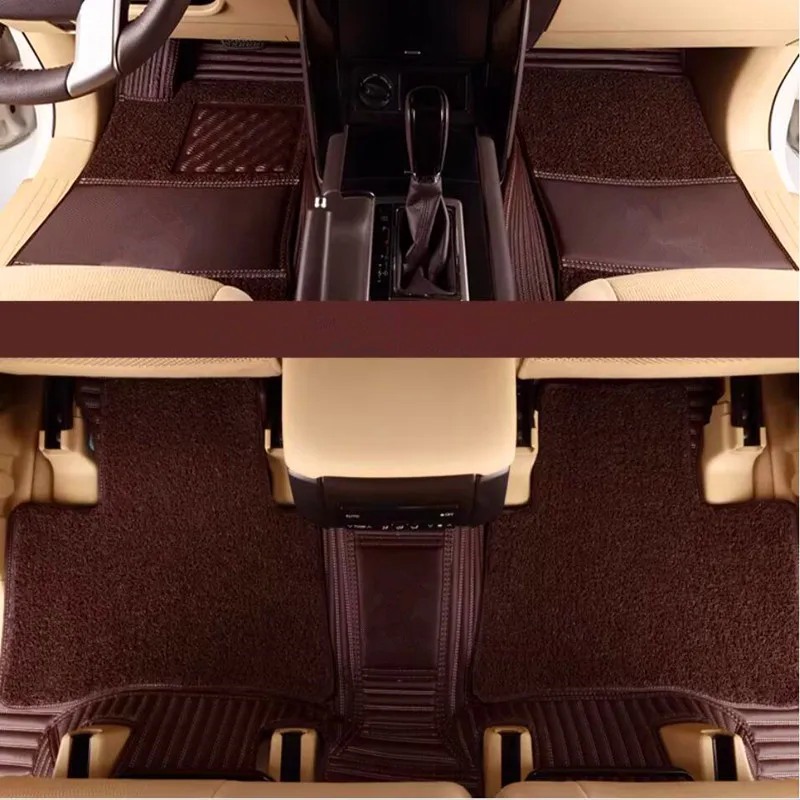 

Специальные автомобильные коврики на заказ для Lexus LX 470 2008-1998, 5 мест, высококачественные водонепроницаемые двухслойные коврики для LX470 2003 года.