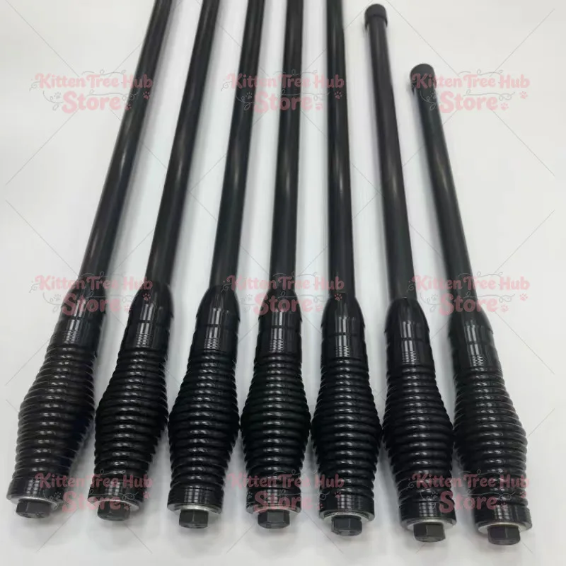 Car Antenna Flagpole Car Cattle Bar Decorative Bar Screw Spring Thickened Large Height Limit Belt