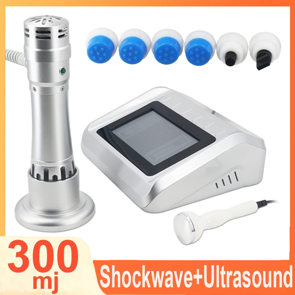 

300MJ Shockwave Therapy Machine Physiotherapy Ultrasound Equipment Body Relax Massage For ED Treatment Plantar Fascitis Men