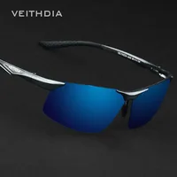 VEITHDIA, gafas de sol polarizadas VU400 de aluminio para exteriores para hombre, gafas de sol con espejo de visión nocturna, gafas de sol para hombre, gafas 6502