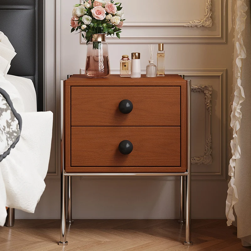 

Designer Salon Bedside Table Modern Nordic Unique Cute Nightstand Table Space Saving Table De Chevet Chambre Bedroom Furniture