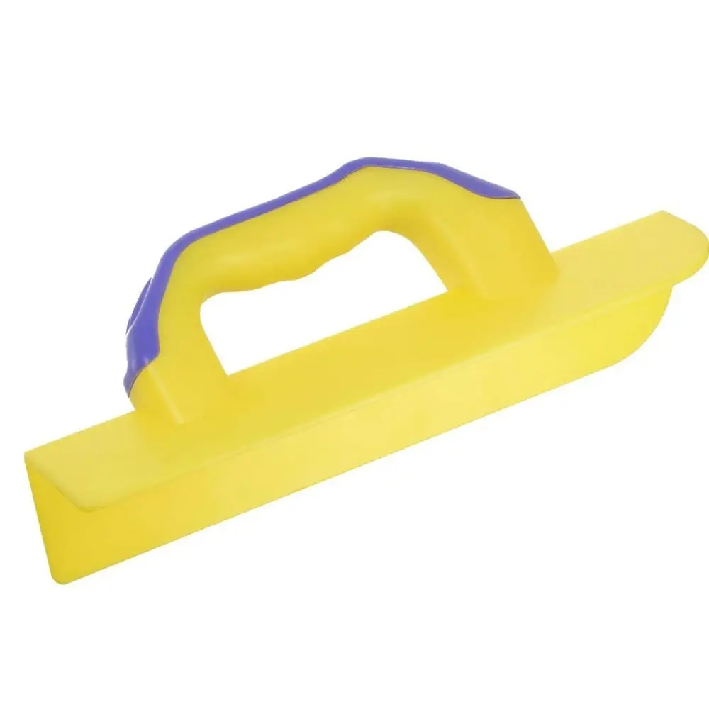 Yellow Wall Polishing Tools Convenient ABS Hand Sander Drywall Corner Tool with Handle Sandpaper Splint Home