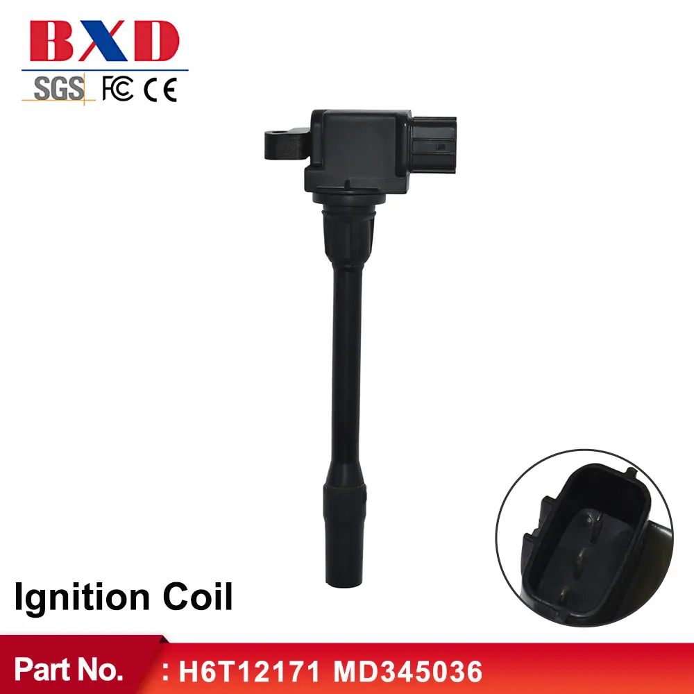 Ignition Coil H6T12171 MD345036 For MITSUBISHI GALANT/ASPIRE, PAJERO,CHALLENGER,LEGNUM