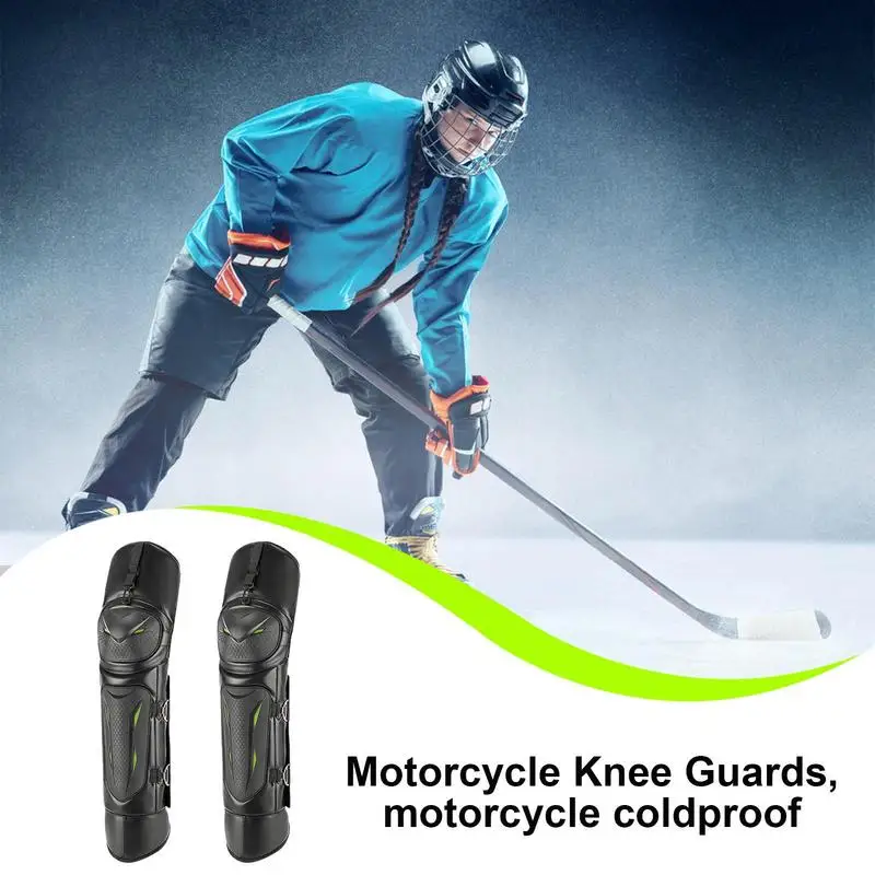 Motorcyclist Knee Pads Motorcycle Winter Goods Knee Pads Knee Protection TPU Reflective Strip Knee Support Fixation Protection