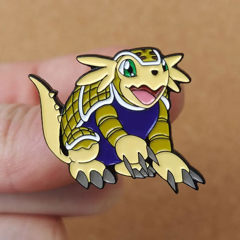 Digimon Adventure Enamel Pin Brooch for Women Cartoon Lapel Pins Badges on Backpack Clothing Accessories Jewelry Fans Gifts