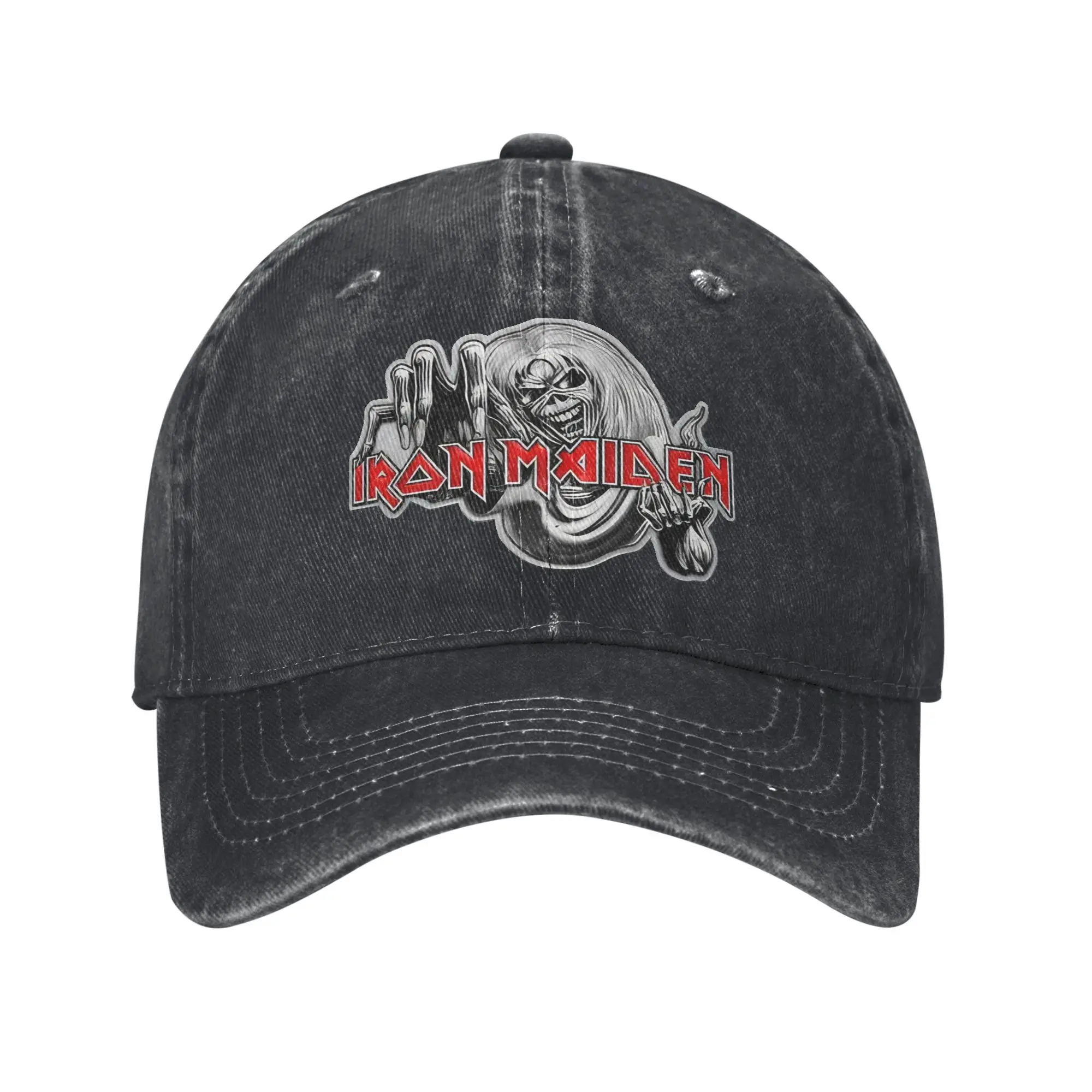 

Ir Music Album Maidened Rock Band Baseball Caps Outfits For Unisex Adjustable Trucker Hats