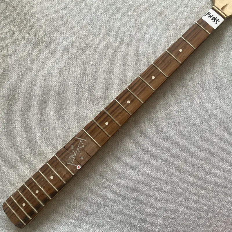 

PN055 Engraved Logo 4-String Bass Guitar Neck (20 Frets, Maple + Rosewood) Right Hand - Replacement or DIY Parts