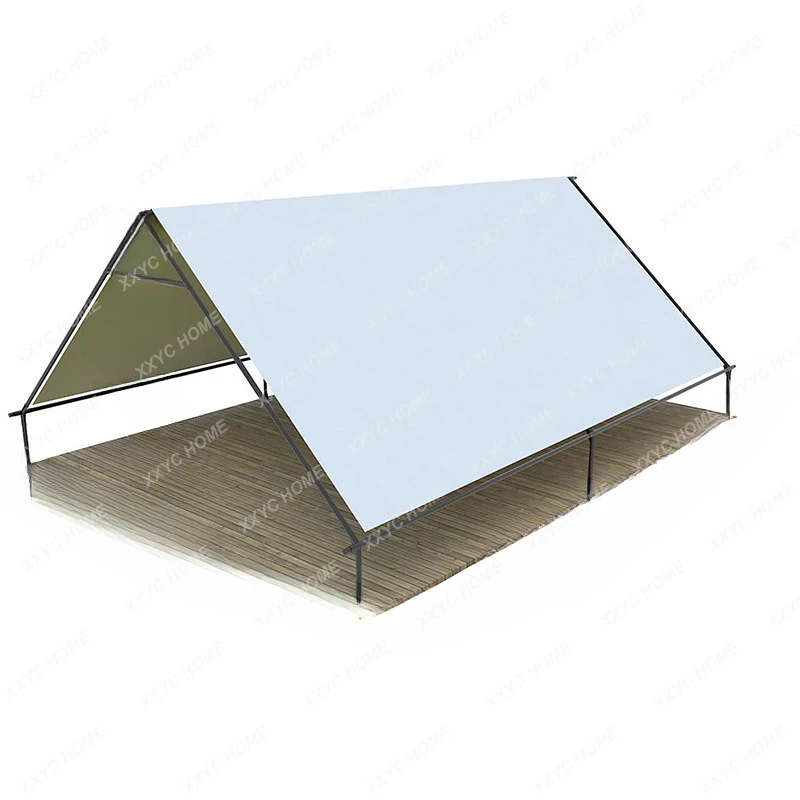 

Movable Flysheet Outdoor Camping Yurt outside Rainproof Windshield Tent