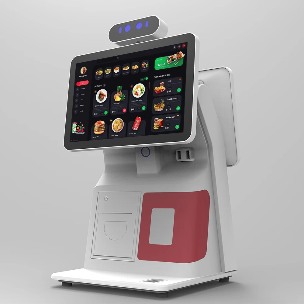 

hit productPoint Sales 15 Inch and 10.1 Inch Cash Register Touch Screen Computer Pos Terminal All in One PC Pos Terminal Cash Re