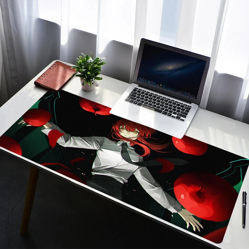 

Mouse Pad Laptop Rubber Extended Desktop Mat C-chainsaw Man Makima Computer Gamer HD Mousepad PC Gaming Accessories Keyboard Pad