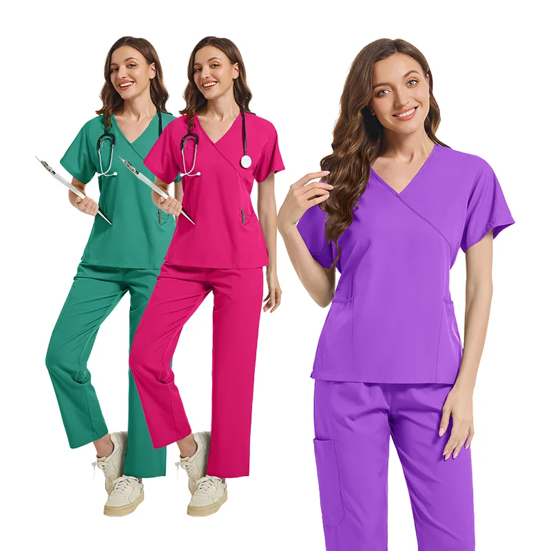 

Высококачественные скрабы, женская красота, спа-униформа, клинический магазин для домашних животных, комплект рабочей одежды для ветеринарной стоматологии, костюмы для медицинской медсестры и врача