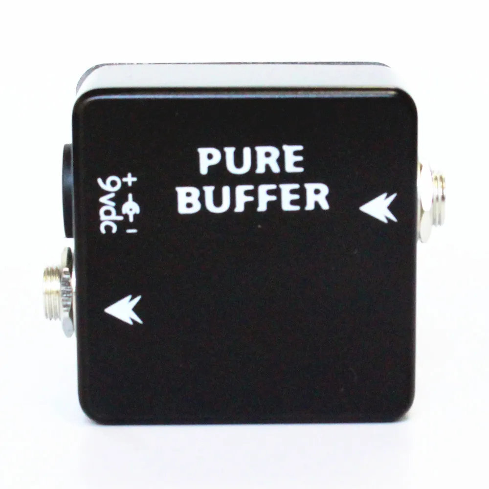 PURE BUFFER Guitar Pedal Buffer Guitar Effect Pedal Full Metal Shell Guitar Accessories Black