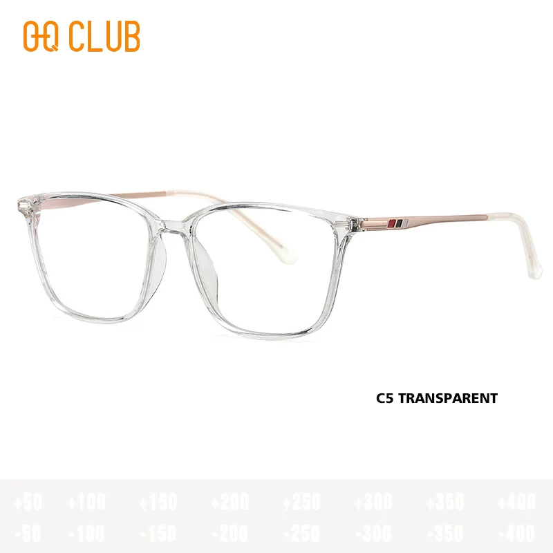 O-Q CLUB Graduated Lenses to Read Men`s Glasses for Reading Glass for Man Lunette Myopia Eyeglasses Photochromic Women Lens Eye