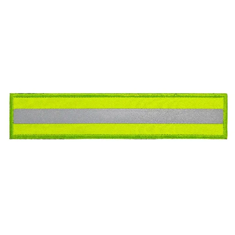AEF6-Reflective Double-Sided Fabric Patch Patch Identification Armband Outdoor Bag Clothing Accessories