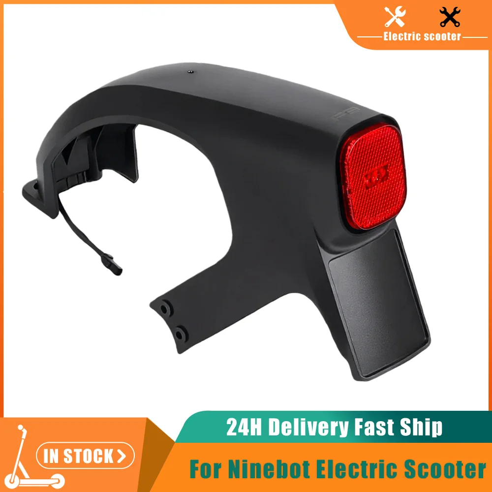 

Electric Scooter Rear Fender Include Taillight for Ninebot F3 F3 Pro Parts Waterproof Cover Splash Guard Accessories Replacement