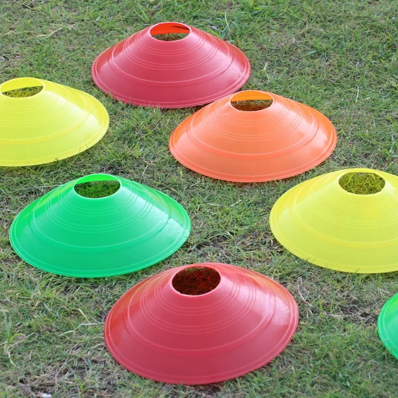 Cones de treinamento cones de futebol esportes cones de futebol equipamentos de treinamento para treinamento de futebol crianças esportes campo cone marcadores