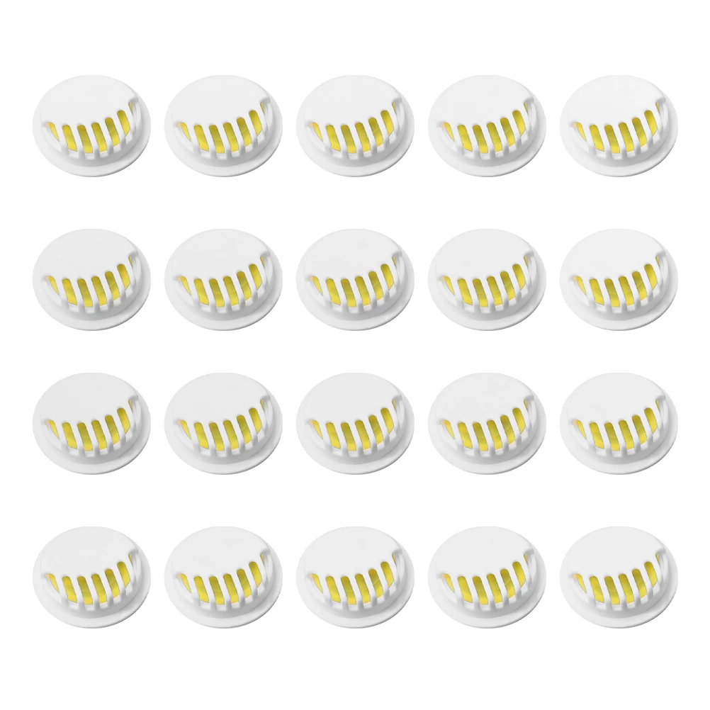 

50pcs Mask Breathing Valve Air Filter Replacement for Face Masks White Exhaust Steam Dirt Prevention Comfortable