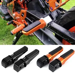 Motorcycle Foot Pegs Rear Passenger Pedal Footrests For K&TM DUKE 125 390 2017 2018 2019 2020 2021 DUKE125 DUKE390