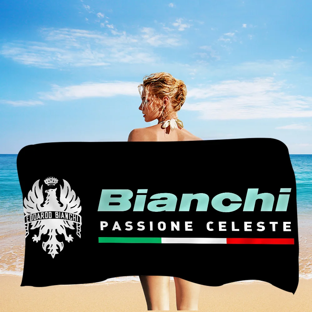 Bianchi Towel Microfiber Beach Towel Absorbent Quick dry Soft Yoga Swimming Resort Mountain Climbing Towel