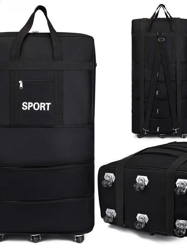 

Large Capaci Air Travel Lage Bag with Staing Design And Universal Wheels for Studng Abroad And Traveling
