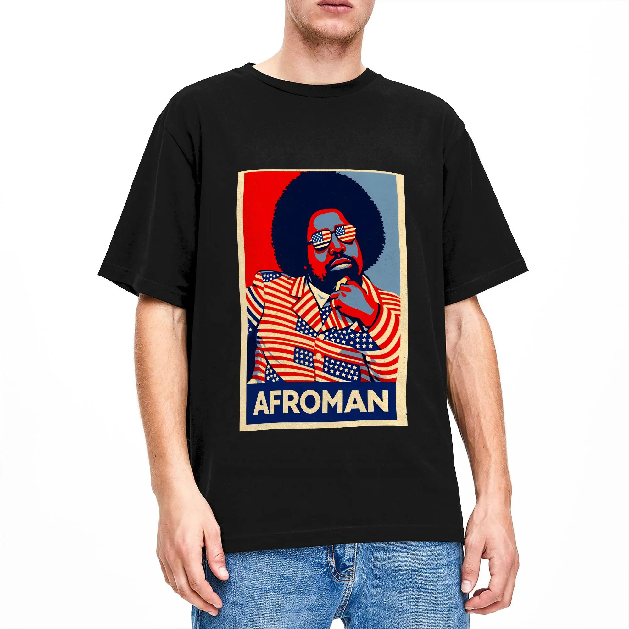 

Funny Hiphop Afroman T Shirts for Men 100% Cotton Hipster T-Shirts Round Collar Tee Shirt Short Sleeve Clothing 6XL
