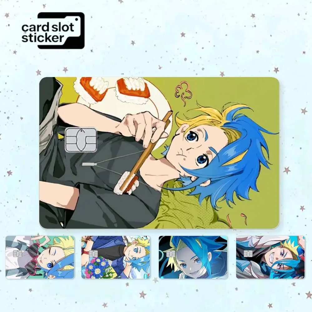 BEYBLADE X Ekusu K-Kurosu  Credit Card HD Stickers Game Card Decal Small Chip Waterproof Sticker Gift