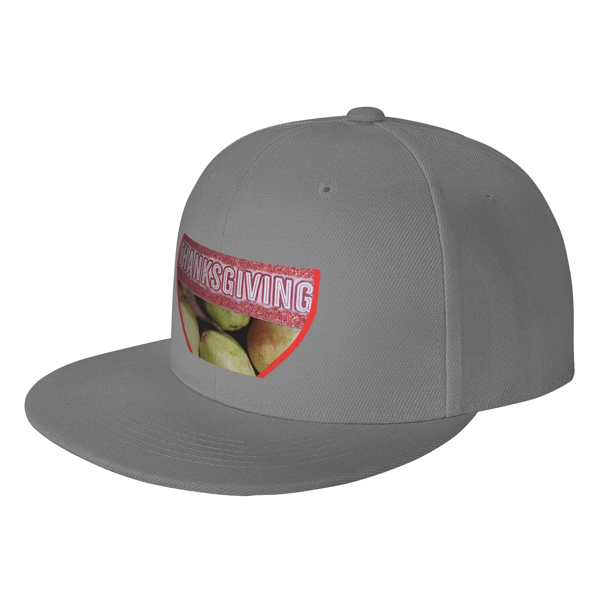 Fashion Thanksgiving Shelfsetter picture Flat Brim Sun Hat  Girlish Style Women's Cap 2021