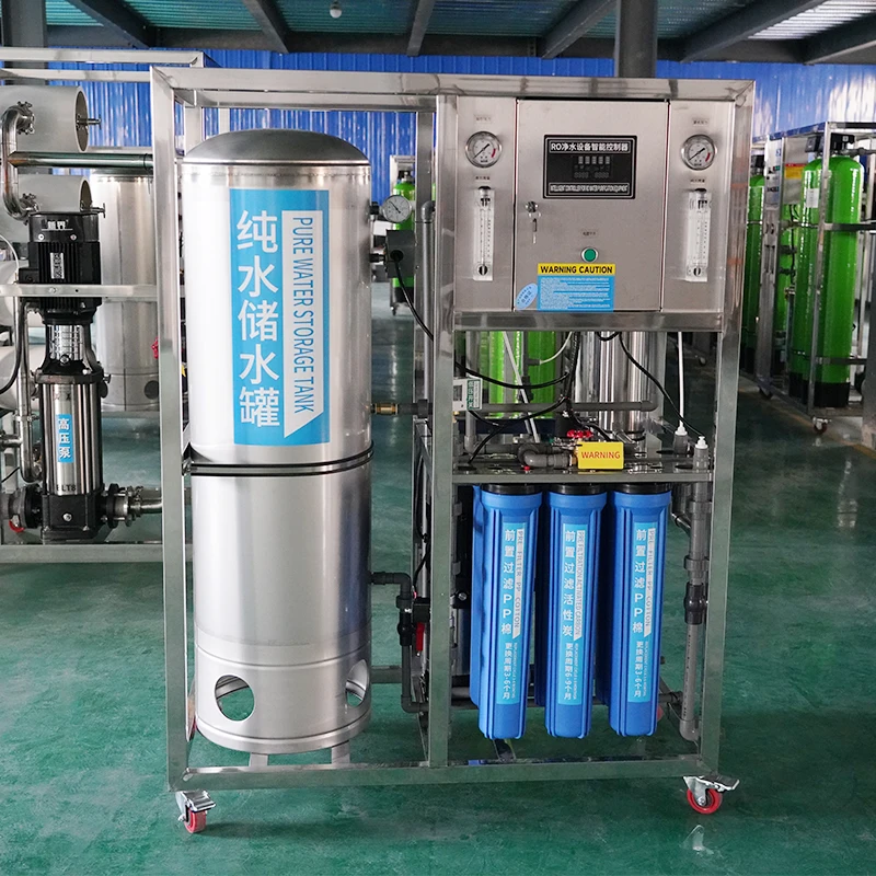 Winery Supporting Automatic Water Filter System 250L/H Underground Well Water RO Purification Machine