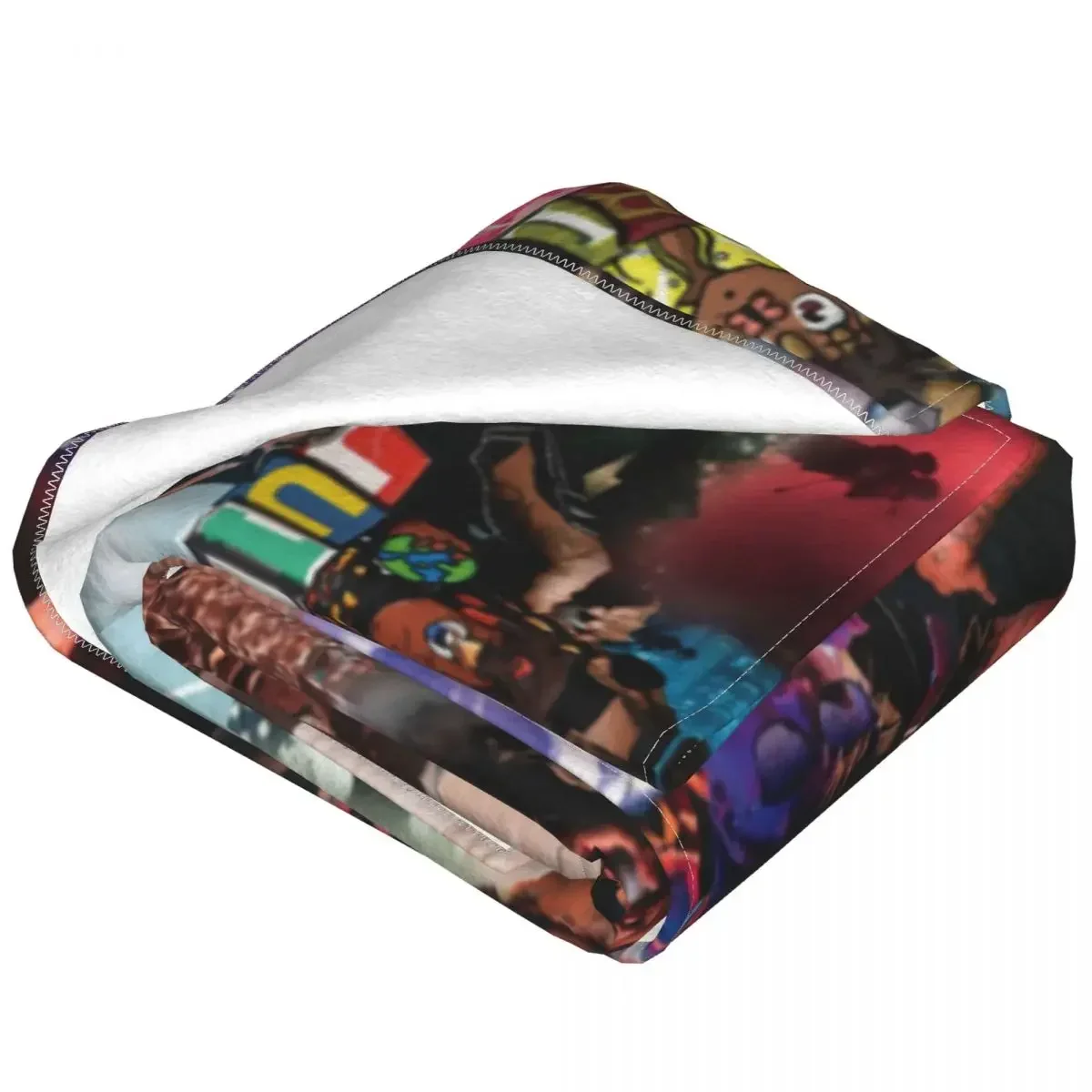 Juice Wrld Super Soft Blankets 999 Album Singer Travel Throw Blanket Winter Funny Customized Flannel Bedspread Sofa Bed Cover