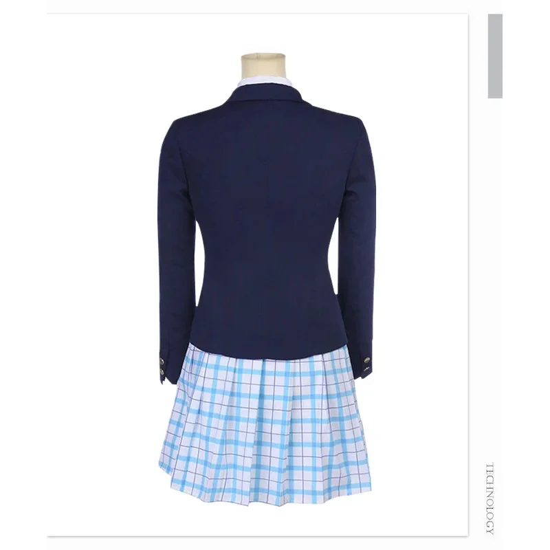 A Silent voice Shouko Nishimiya Shoko Cosplay Costume Japanese Anime The Shape Of School Uniform Suit Outfit Clothes wig