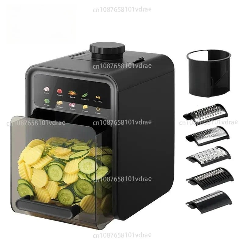 Electric Vegetable Cutter Multifunctional Shredding and Slicing Machine Food Cooking Machine Electric Salad