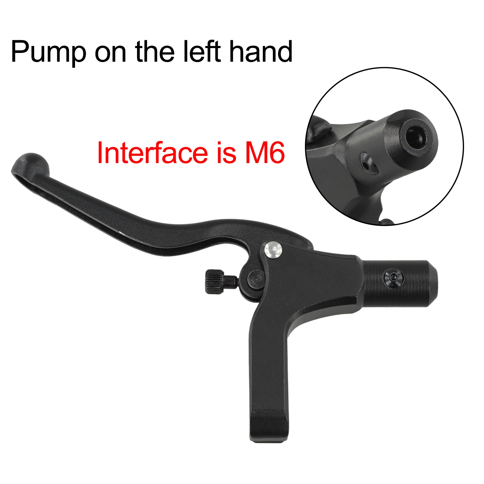 

Mountain Bike Ebike Hydraulic Brake Lever Alloy Material M6 M8 Options Features Power Off Function Easy to Use