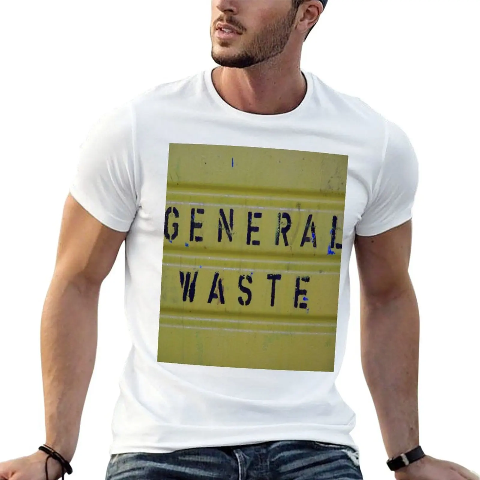 

General waste T-Shirt funny t shirts man t shirts with prints g man t shirts for men T-shirt
