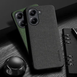 Case for Poco X7 Pro Design Simple, Lightweight, Durable Leather wood grain cover for Poco X7